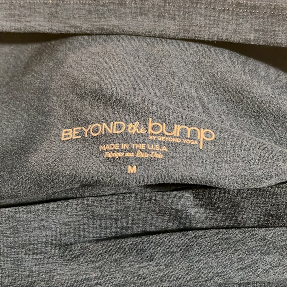 Spacedye Love The Bump Capri Maternity Legging - medium - Picture 2 of 4